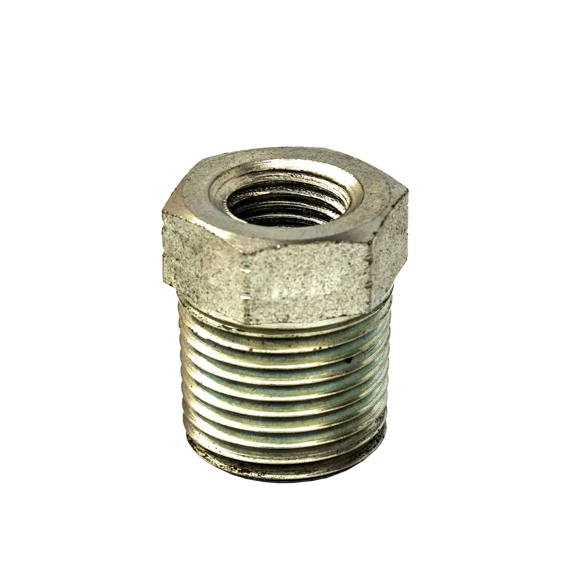Bushing 1/2"-14NPTF Macho - 1/4"-18NPTF Hembra 10.000 PSI