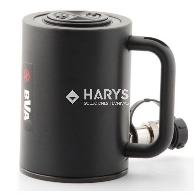 Cilindro Hidráulico de Aluminio Simple Efecto BVA HU10002 100 Toneladas Carrera 2"