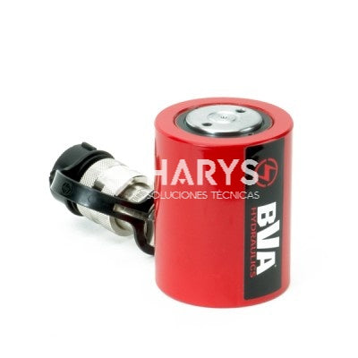Cilindro Hidráulico de Bajo Perfil BVA HL1001 10 Toneladas Carrera 1.5"