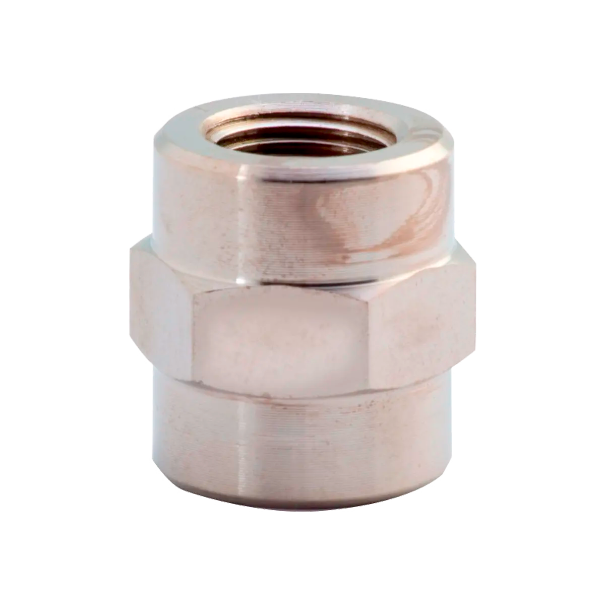 Acople Reductor Conector 3/8"-18NPTF Hembra - 3/8"-18NPTF Hembra 10.000 PSI