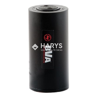 Cilindro Hidráulico de Aluminio Simple Efecto BVA HU2002T 20 Toneladas Carrera 1.97"