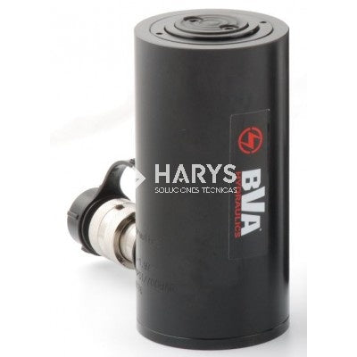 Cilindro Hidráulico de Aluminio Simple Efecto BVA HU5008T 50 Toneladas Carrera 7.87"