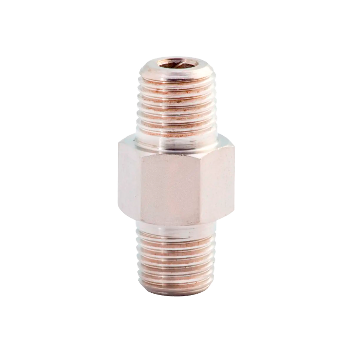 Nipple Hexagonal Hex 1/4"-18NPTF Macho - 1/4"-18NPTF Macho 10.000 PSI