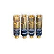 Set de válvulas antirretorno - válvula antirretroceso para oxicorte - uso con oxigeno, acetileno y gas propano. Valvulas para uso de regulador y soplete. 