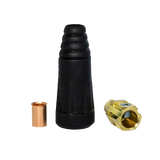 Repuesto conector socket macho 50-70  para cable de maquina de soldar. Repuesto compatible con soldadoras  lincoln electric, indura, kempy y otras soldadoras de 300AMP-400 AMP