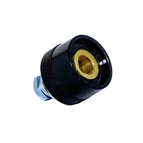 Repuesto conector socket hembra 35-50  para maquinas de soldar. Repuesto compatible con soldadoras  lincoln electric, indura, kempy y otras soldadoras de 300AMP-400 AMP