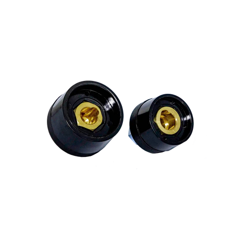 Repuesto compatible con soldadoras  lincoln electric, indura, kempy y otras soldadoras. Repuesto conector socket hembra  para maquinas de soldar.